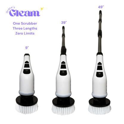 Versatile electric cleaning device for spotless results by Grace's Gleam
