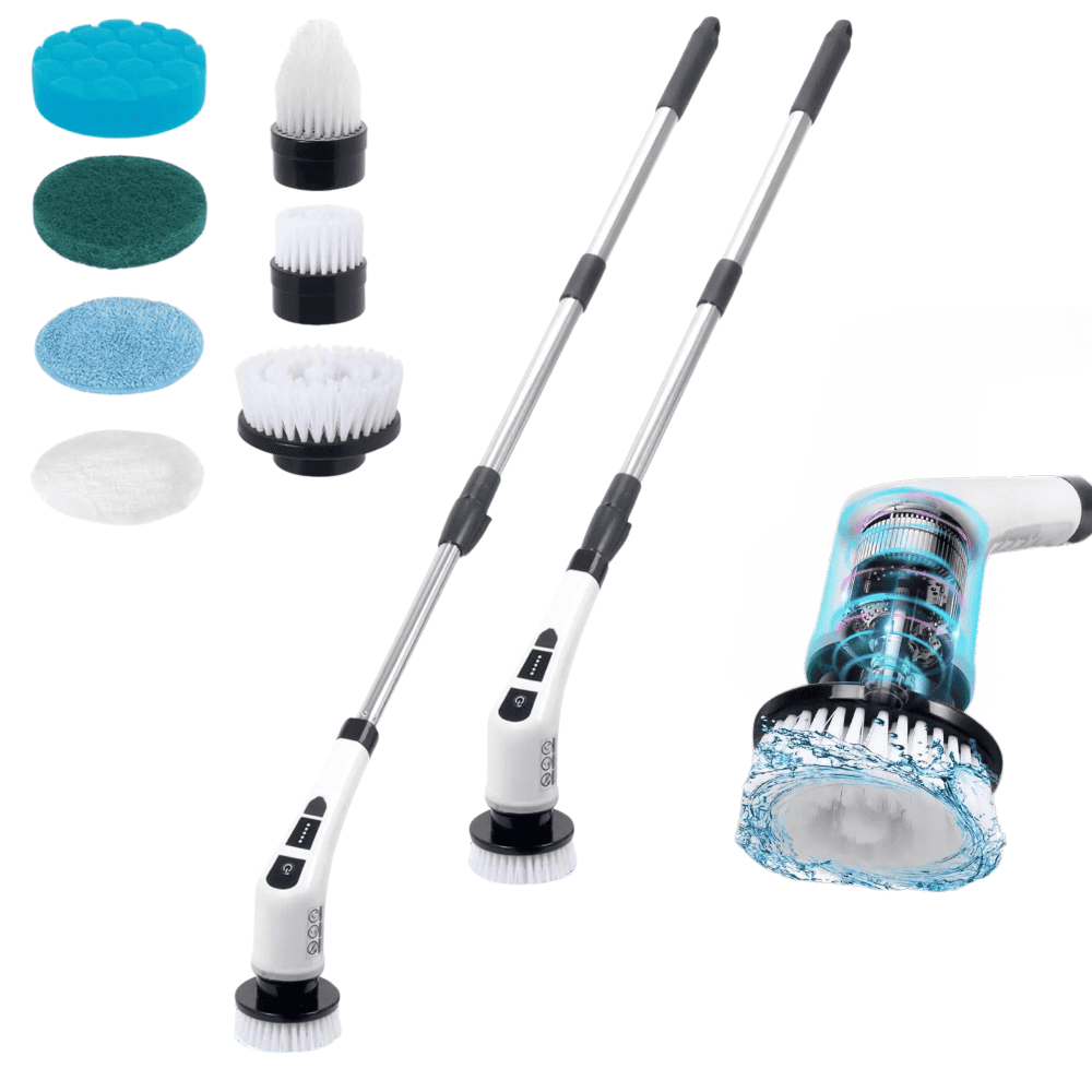 Powerful rechargeable scrubber for tough stains by Grace's Gleam